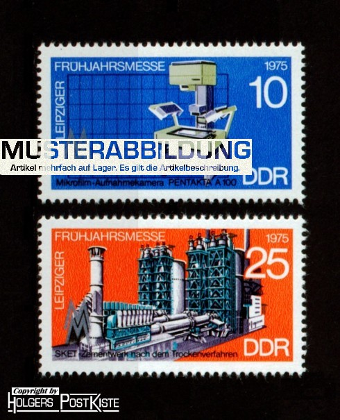 Satzausgabe DDR 2023+2024 Frühjahrsmesse Leipzig