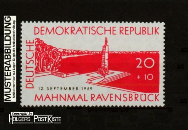 Einzelausgabe DDR 720 Gedenkstätte Ravensbrück (Einweihung)