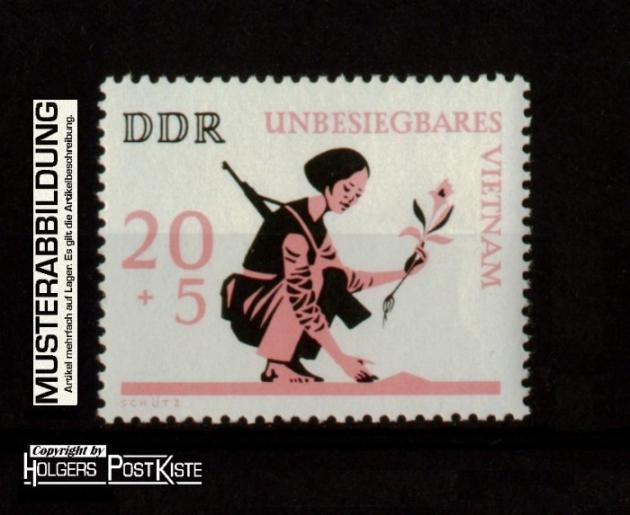 Einzelausgabe DDR 1220 Unbesiegbares Vietnam (I.Ausgabe) Einzelausgabe DDR 1220 Unbesiegbares Vietnam (I.Ausgabe)