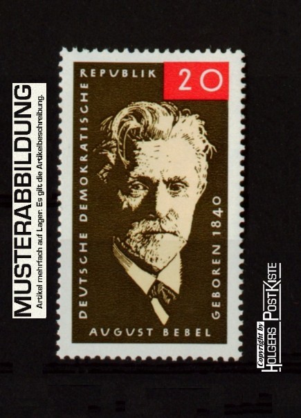 Einzelausgabe DDR 1089 August Bebel Einzelausgabe DDR 1089 August Bebel